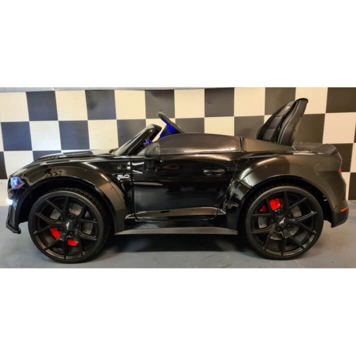 coche-electrico-negro-ford-mustang-24v-cars4kids 1