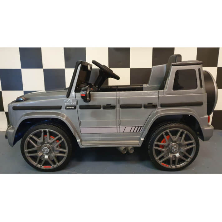 coche-electrico-gris-metalizado-mercedes-benz-g63-12v-cars4kids 1