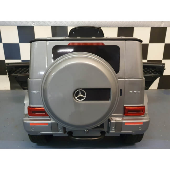 coche-electrico-gris-metalizado-mercedes-benz-g63-12v-cars4kids 2