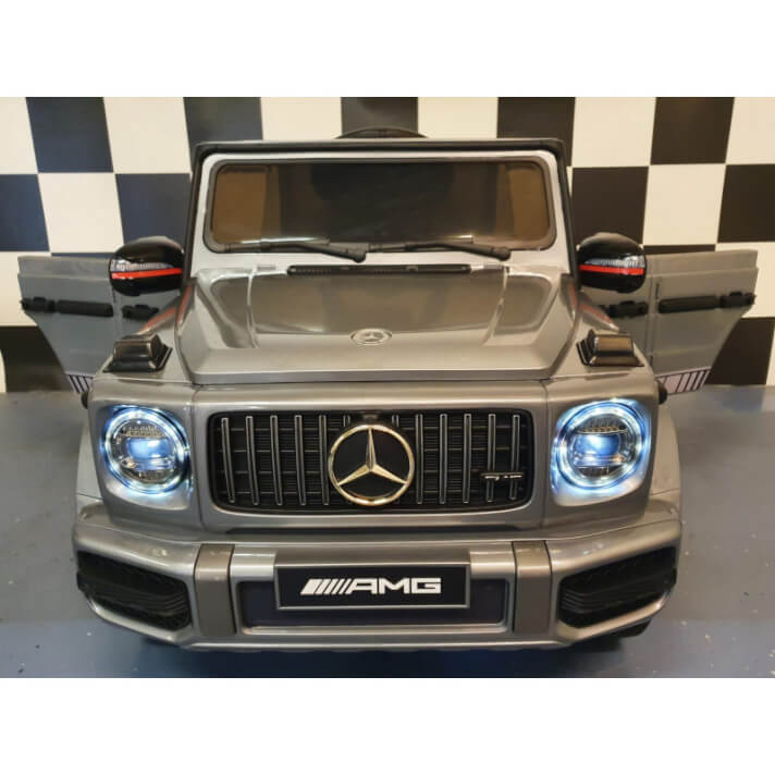 coche-electrico-gris-metalizado-mercedes-benz-g63-12v-cars4kids 3