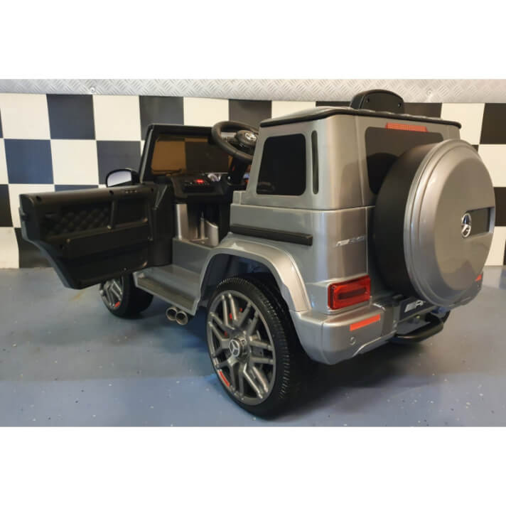 coche-electrico-gris-metalizado-mercedes-benz-g63-12v-cars4kids 5