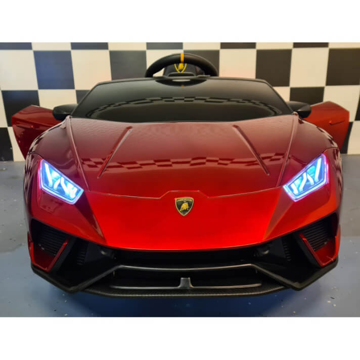 coche-electrico-rojo-metalizado-lamborghini-huracan-12v-cars4kids 3